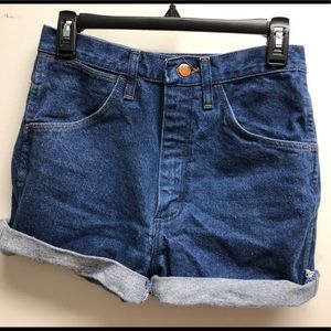 Wrangler jean shorts